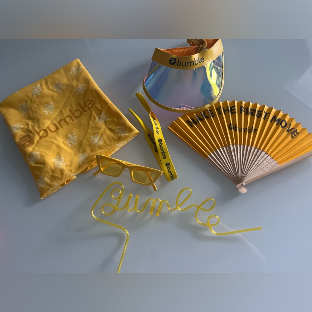 BUMBLE dating site merch